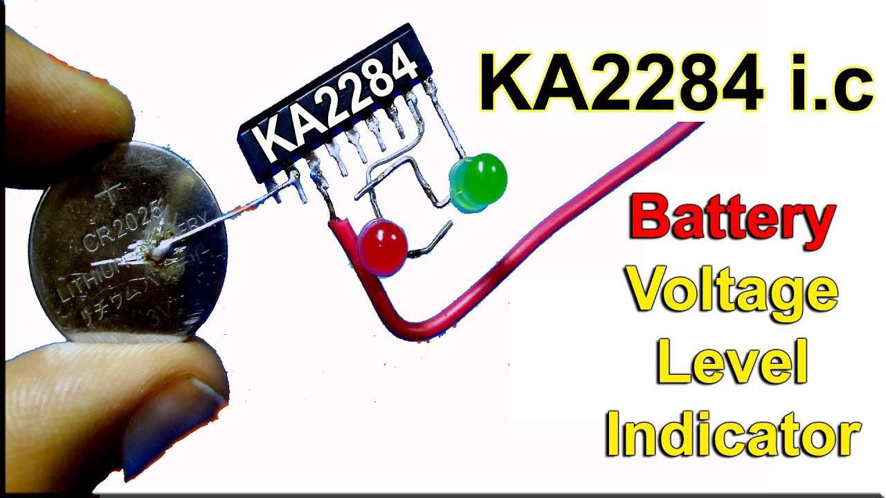 Awesome DIY Projects | KA2284 ic Projects | How To Make Battery Level Indicator | 3.7v Battery Level