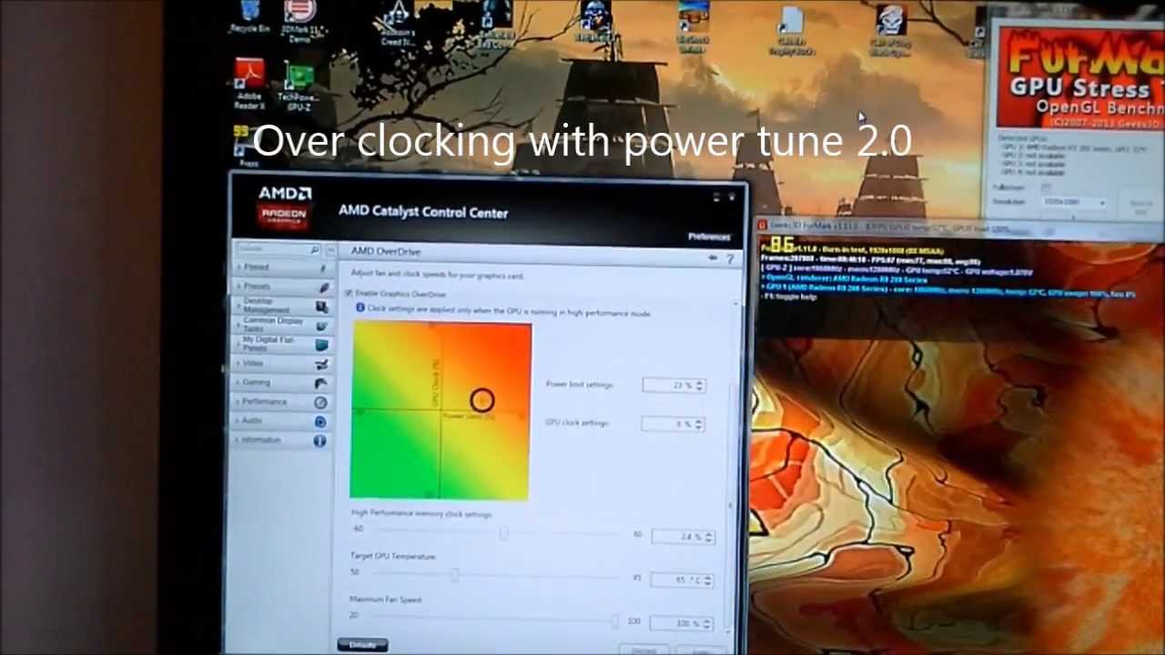 R9 290 290X overclocking with power tune