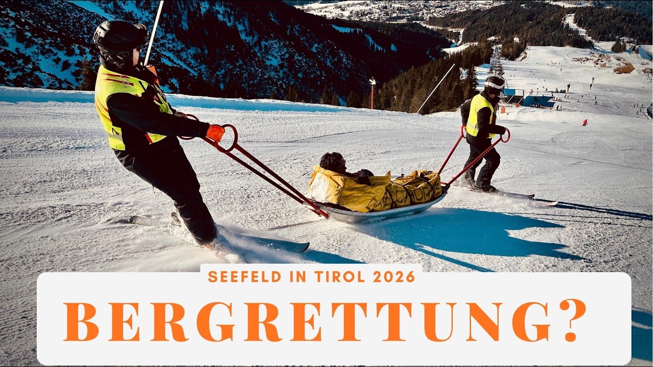 Seefeld in Tirol 2026 | BERGRETTUNG in actie!