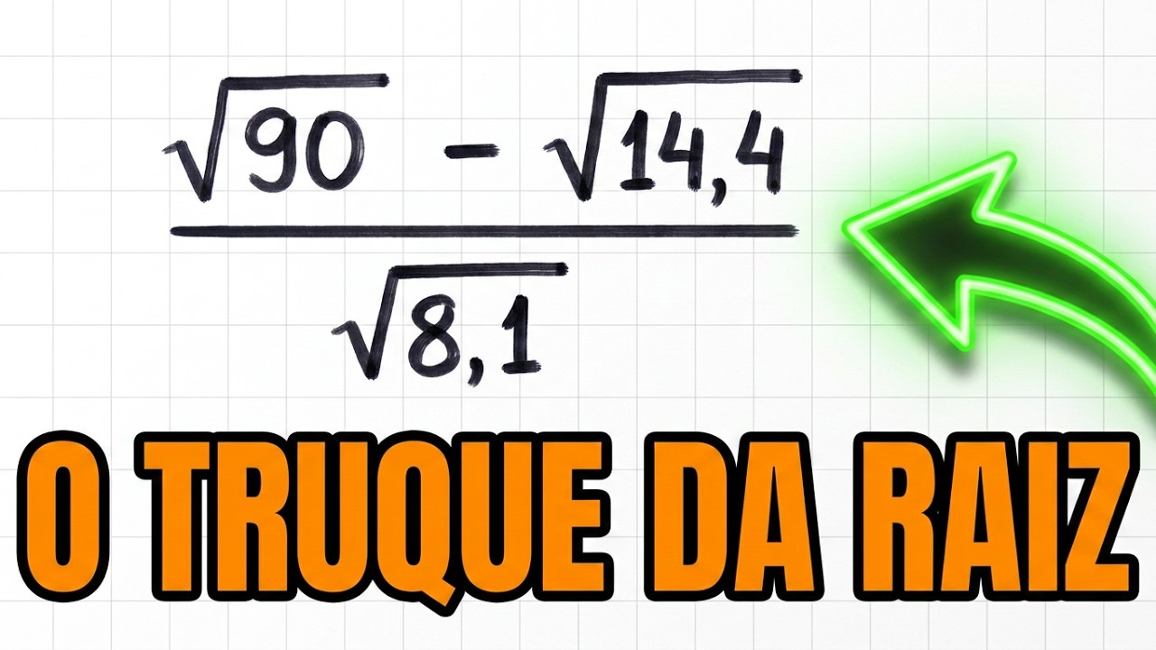 Uma Maneira Diferente de Calcular Fração com Raiz Quadrada