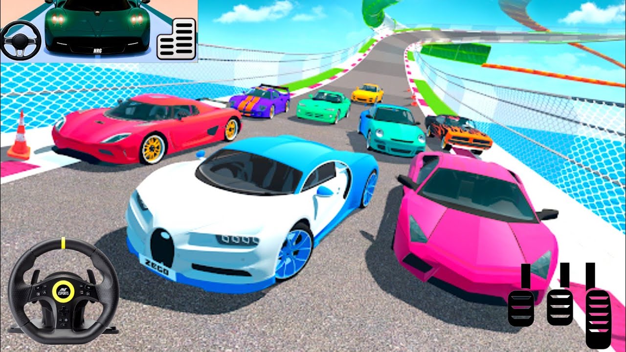 Impossible GT Car Stunt Racing - GT Car Stunt Master 3D - Android Gameplay #arkgodgameing #gaming 