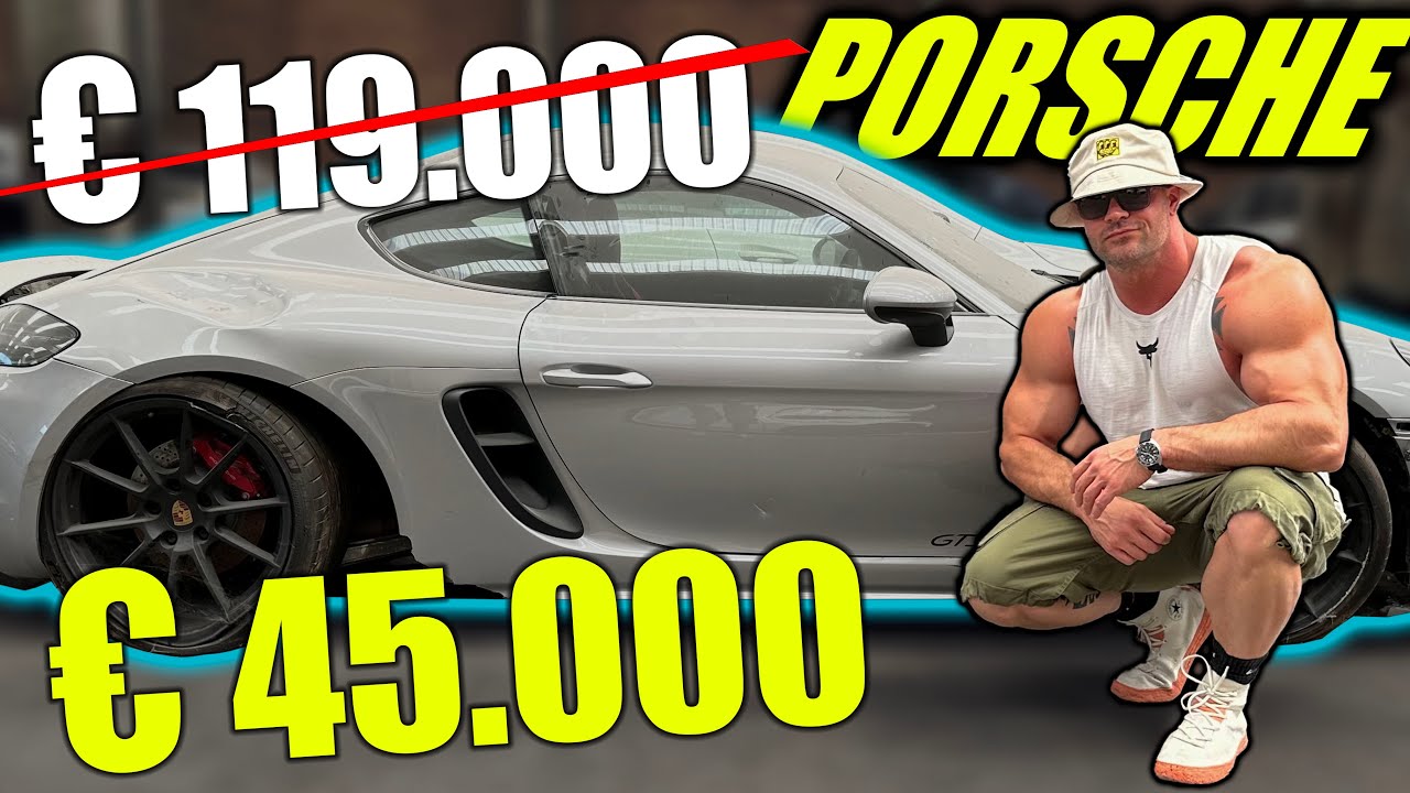 Compriamo una PORSCHE GTS INCIDENTATA - metà prezzo