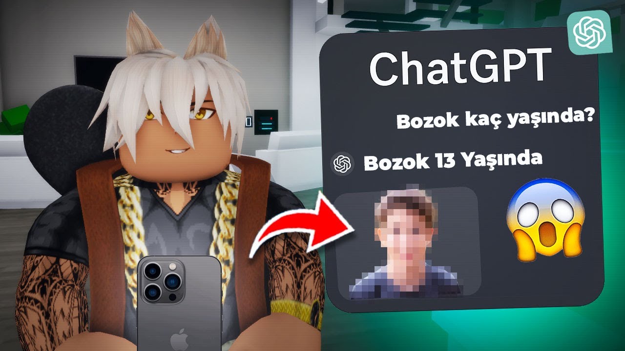 ChatGPT'ye GERÇEK HAYATTA KİM OLDUĞUMU SORDUM 😱 ROBLOX BROOKHAVEN🏡RP
