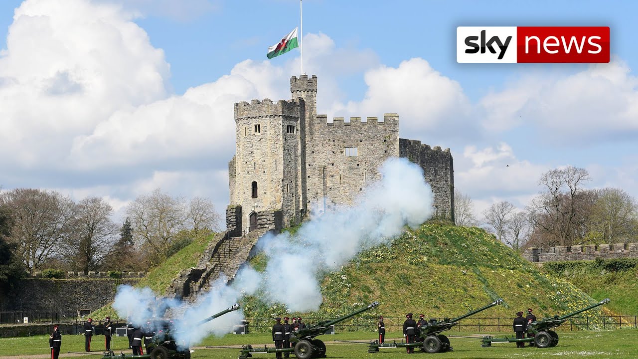 Watch live: Gun salutes marking the death of Prince Philip take place