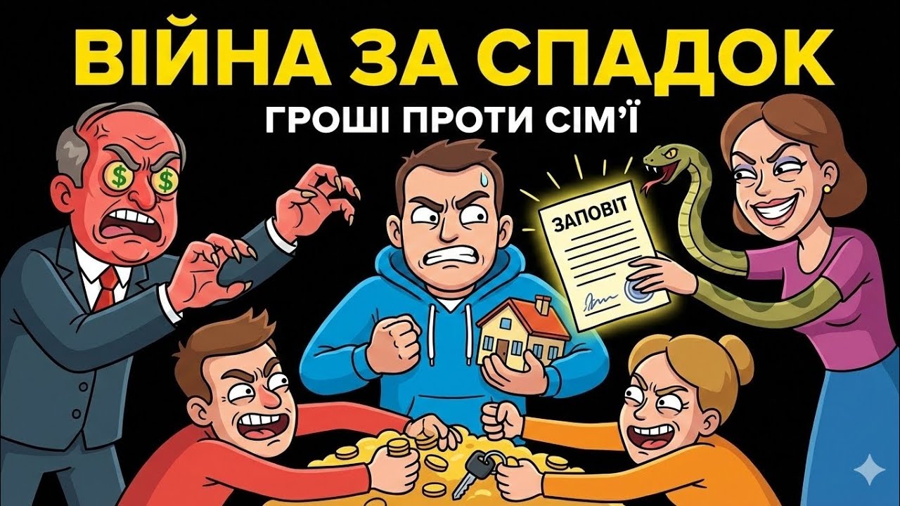 ГРОШІ ЧИ СІМ’Я? 4 ШОКУЮЧІ ІСТОРІЇ ПРО ВІЙНУ ЗА СПАДОК | Reddit історії українською на ніч 