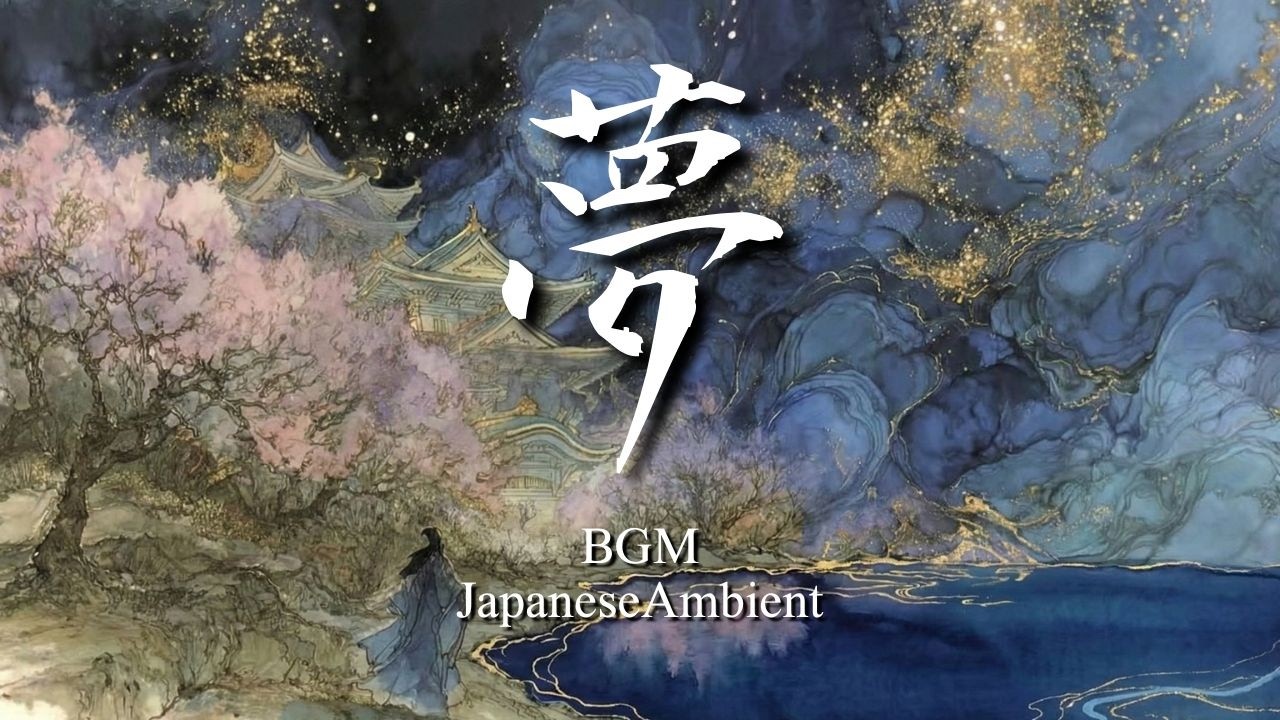 【BGM Сон и Работа】Японский Эмбиент | Сон одинокой лазурной сакуры
