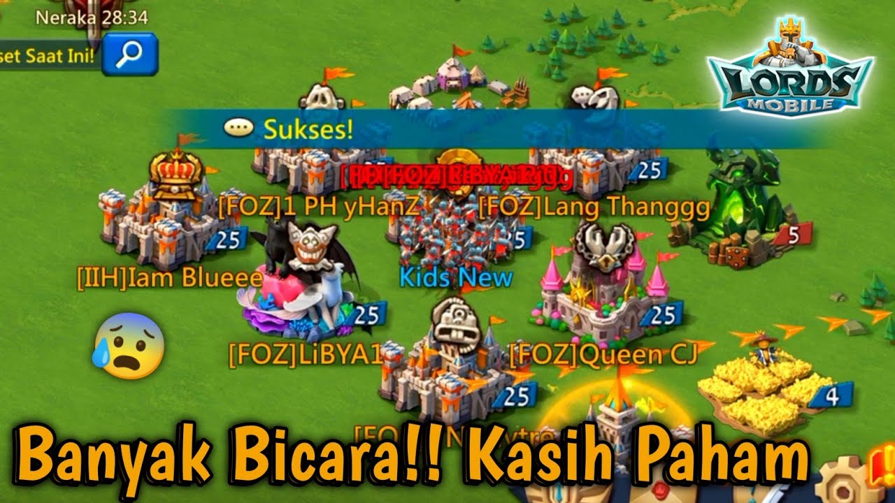 Solo Trap T3/T2 Brutal!! Nahan 3 Rally T5 Dan T4? Baru Migrasi Langsung Kena Hantam | Lords Mobile