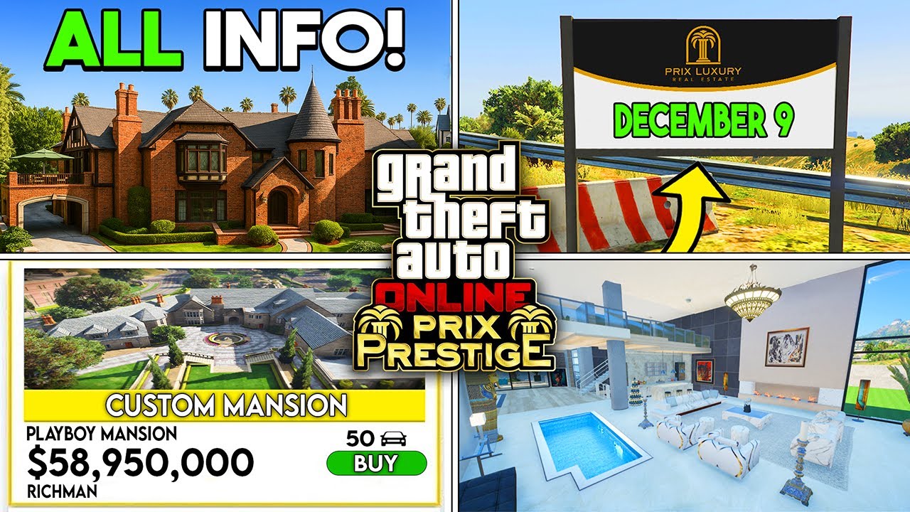 EVERYTHING We Know About The GTA Online MANSIONS DLC! (Updated)