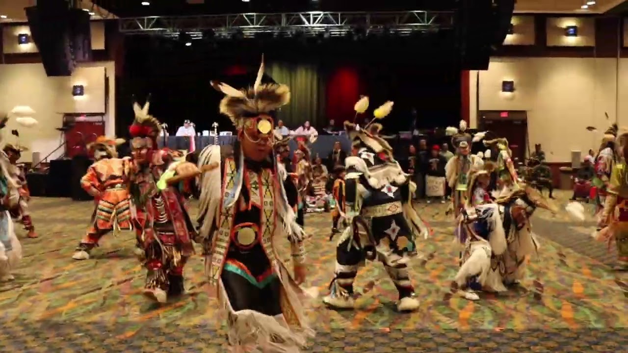 Wakinyan Luta Fiddler’s Men’s Grass Dance Special at Prairie Island Winter Powwow 2025