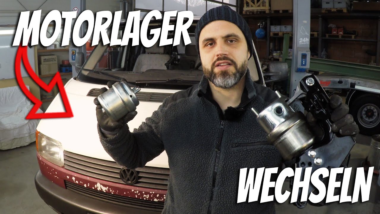 VW T4 - Motorlager wechseln II Change engine mounts