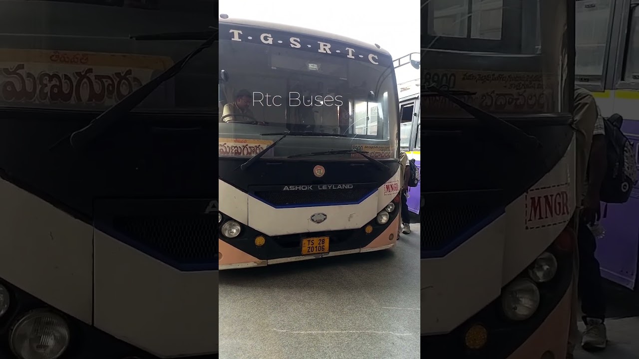 Tirupati To Manuguru | Tgsrtc super luxury bus timings, ticket fare | Manuguru to Tirupati @Rtc b...