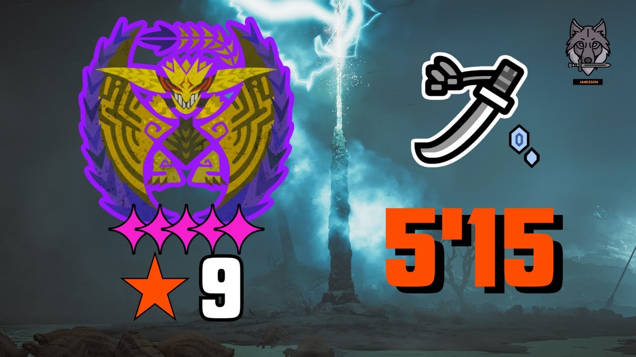 MHWILDS: TEMPERED REYDAU 9★ 5♦️ l LONGSWORD ICE l SPEEDRUN
