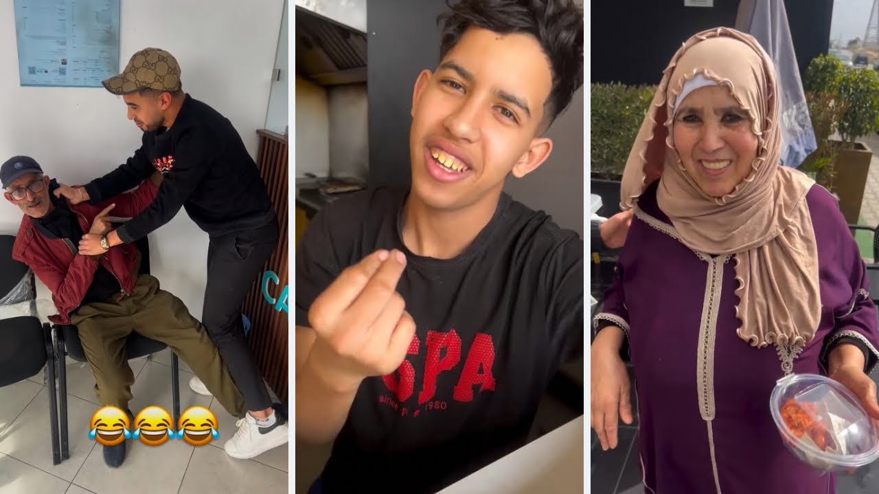 عبدلله حصلتوا كايعطي الواليدة الكوموند بلاخباري 😅