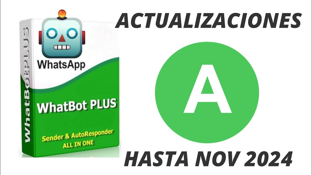 ¡Actualizaciones! Whatbot y Whatauto #autoresponder #chatbot #whatsapp