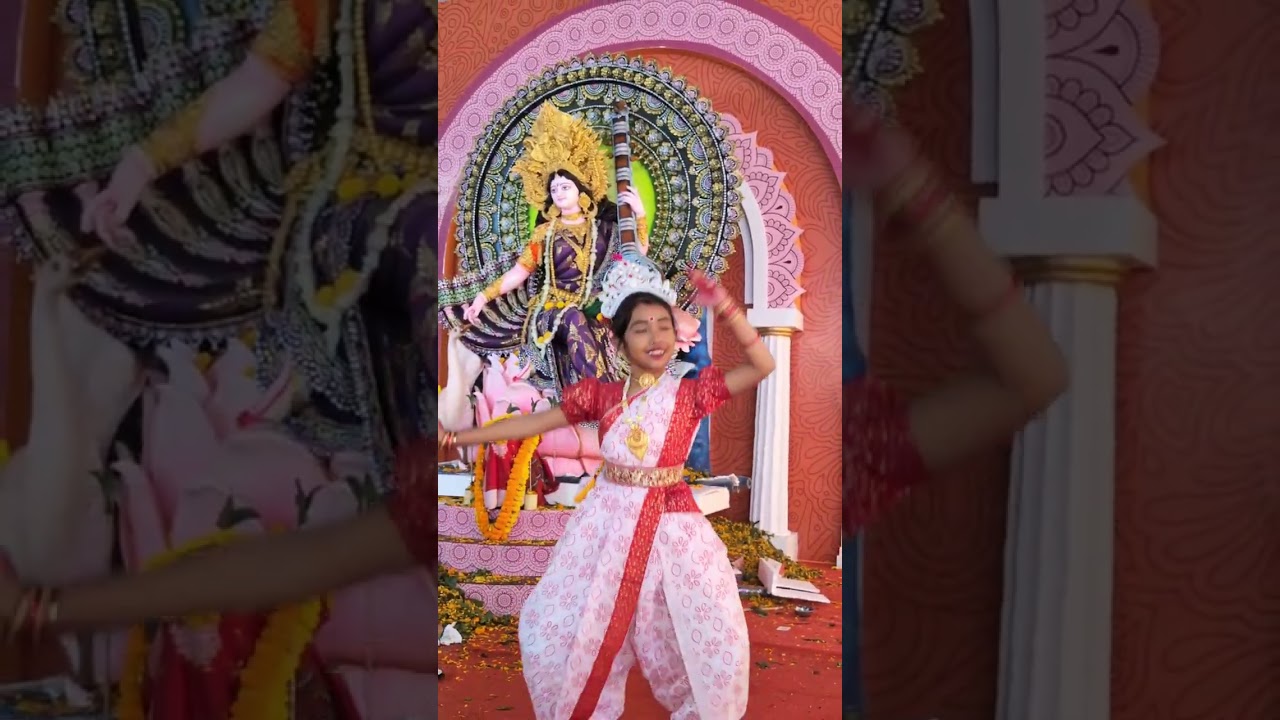 Veena vadini (বীনা বাদিনী ) Saraswati Puja | Shara |