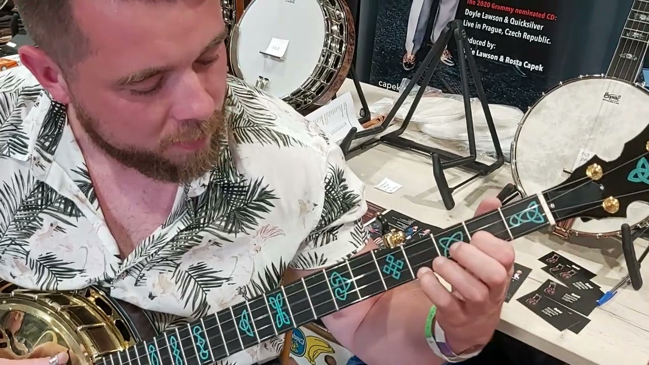 Capek Resophonic Banjo played by David Benda
