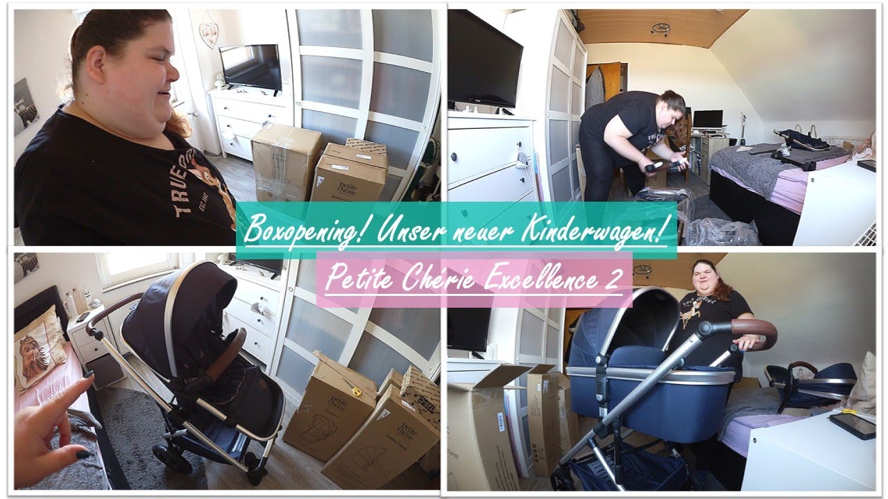 BOXOPENING! || Unser neuer Kinderwagen! || Petite Chérie Excellence 2 || Little Reborn Nursery