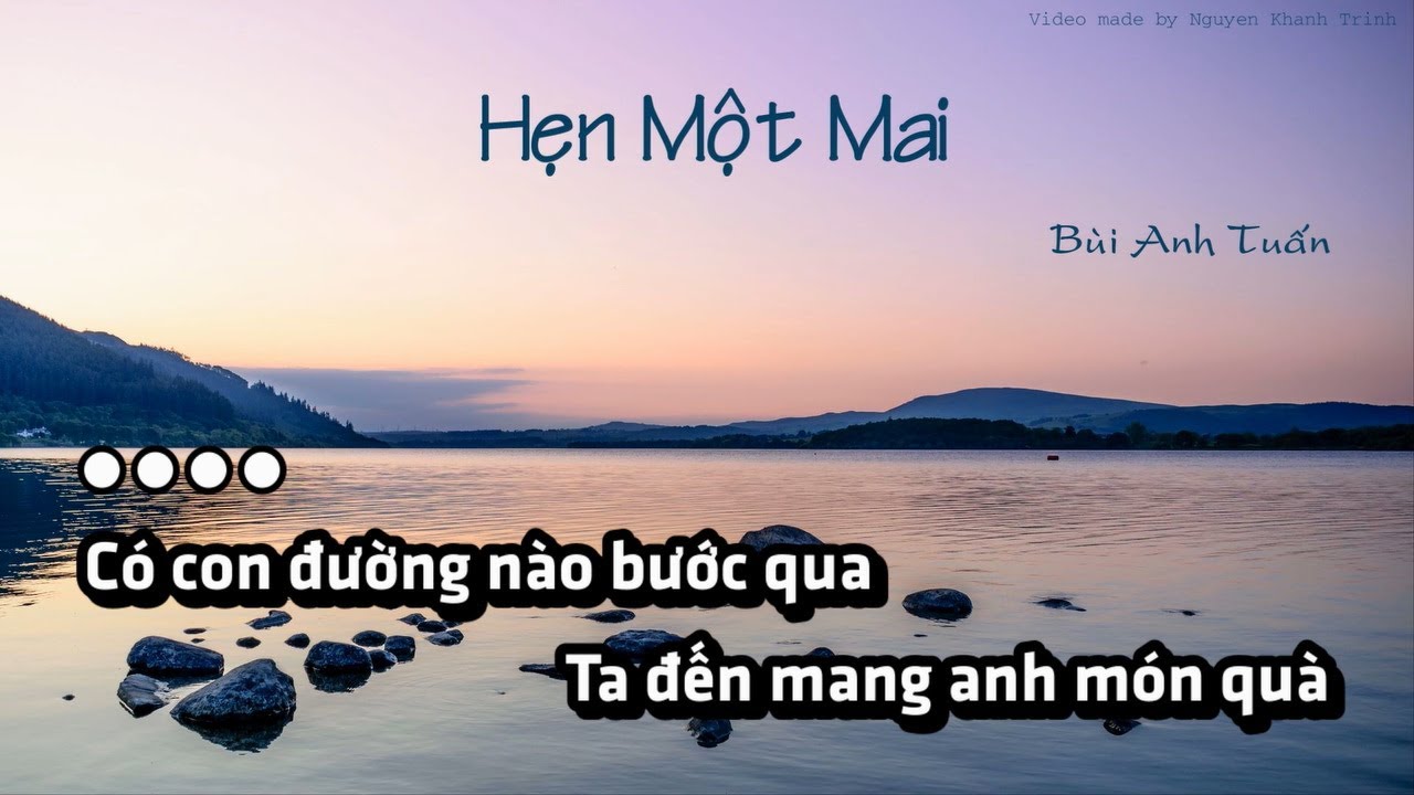 [KARAOKE TONE NỮ THẤP] Hẹn Một Mai - Bùi Anh Tuấn | In The Moonlight