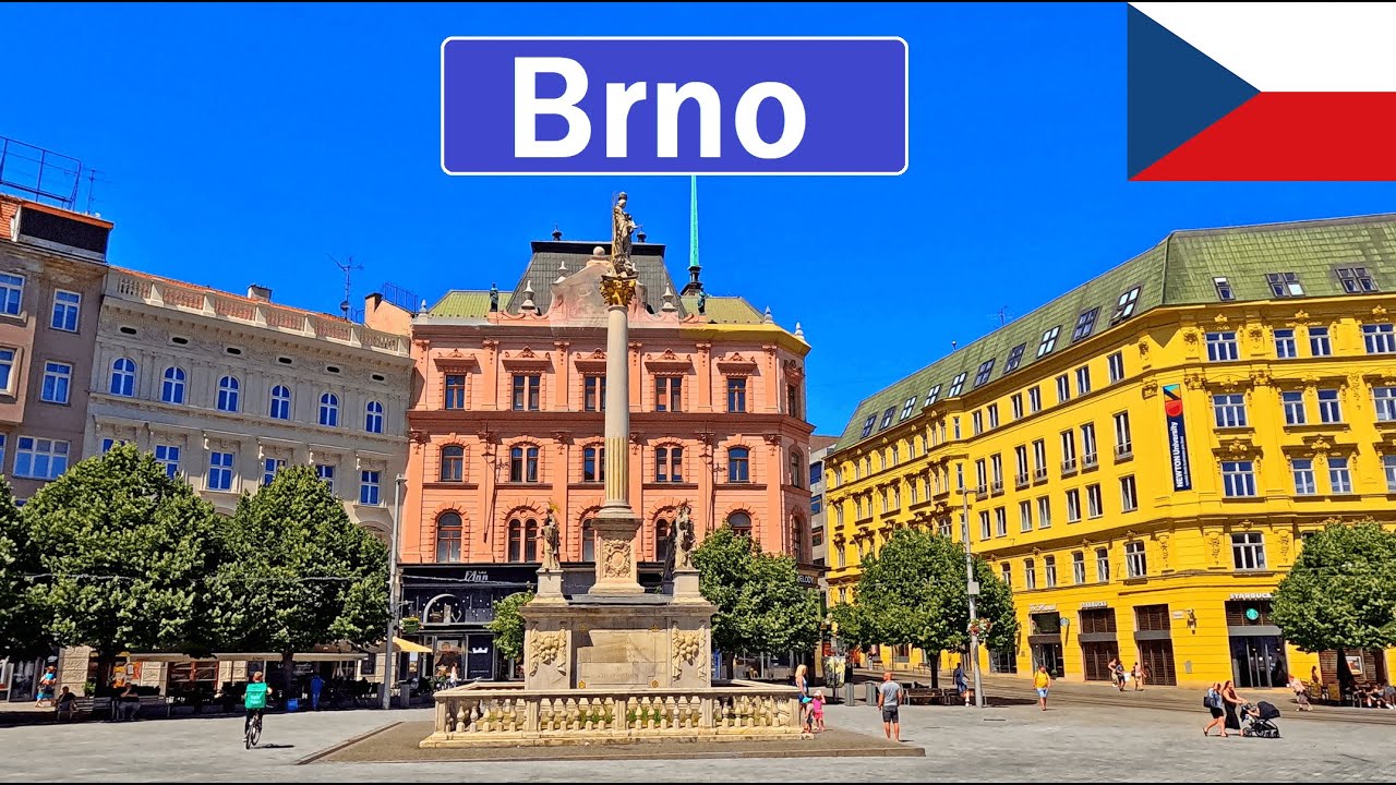 🇨🇿 Czech Republic, Brno Walking Tour 2025【4K】