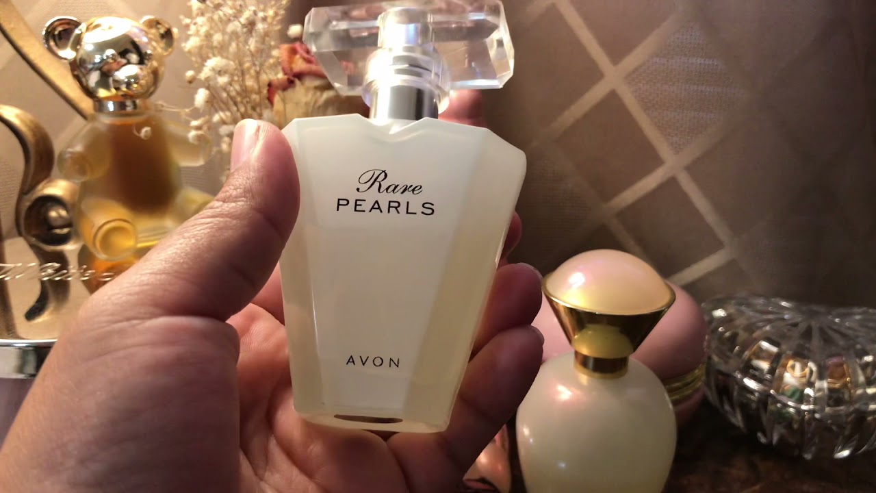 Comparativa Rare Pearls de Avon version original, actual y intensa