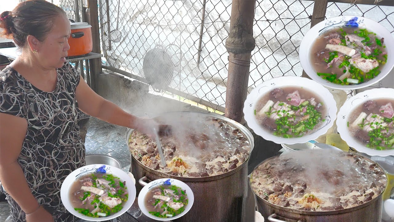 Quán Cháo Bò Ngon Lâu Đời Bán Giá Bình Dân Khiến Khách Tứ Phương Đổ Về Ăn Ngay Từ Tờ Mờ Sáng