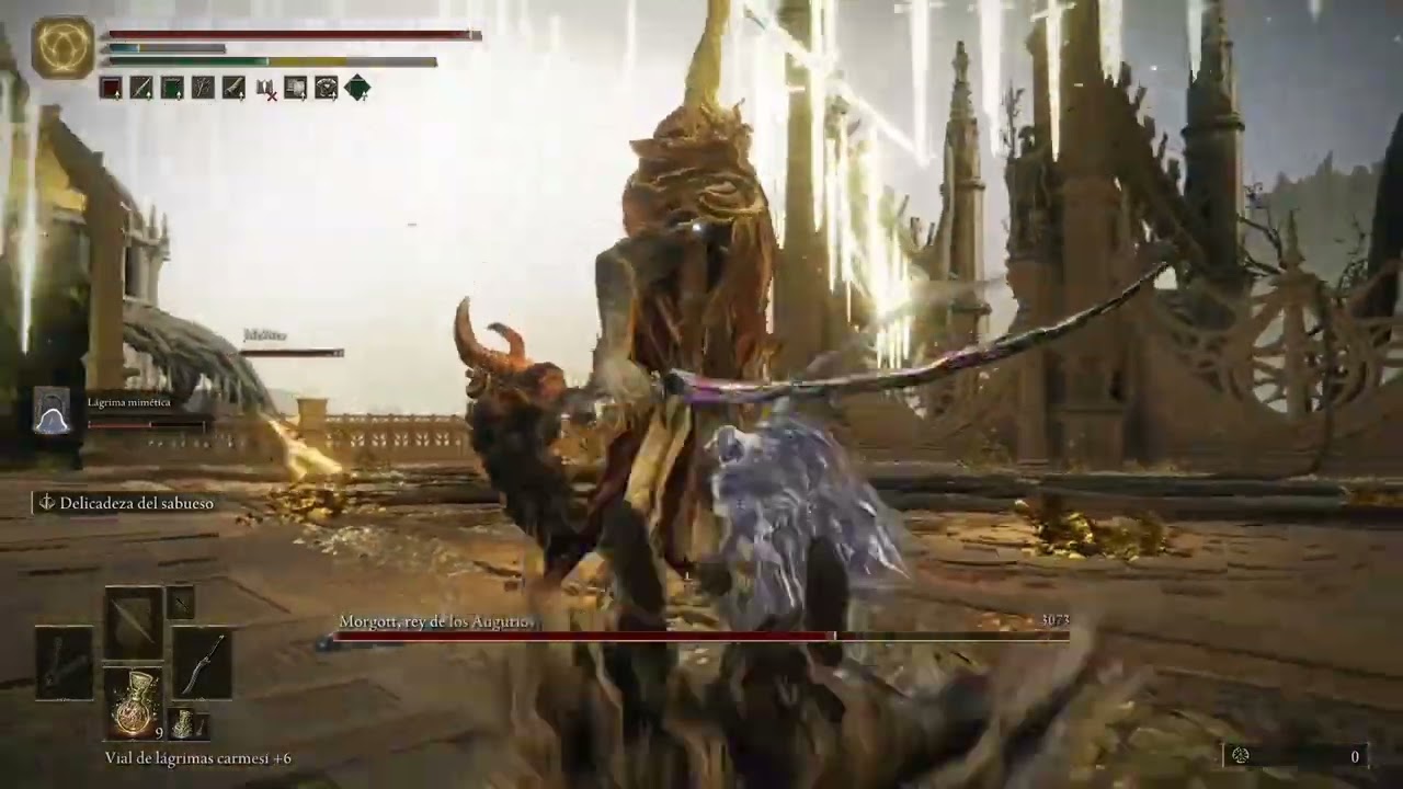 Elden Ring: Morgott, the Omen King Bossfight (With Melina)