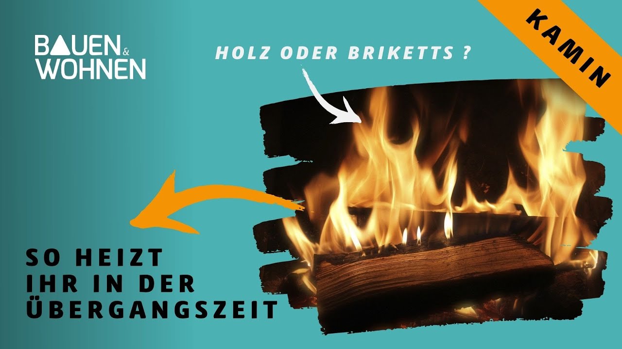 So heizt ihr in der Übergangszeit