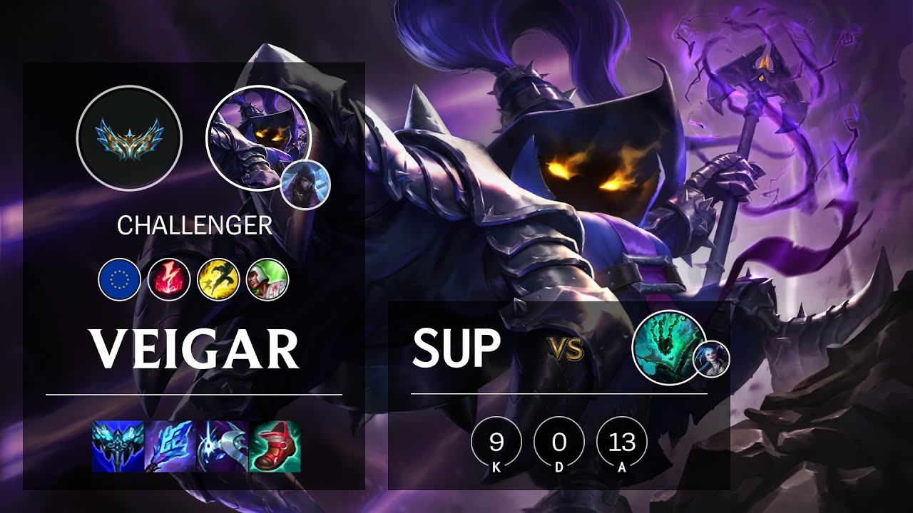Veigar Support vs Thresh - EUW Challenger Patch 12.2