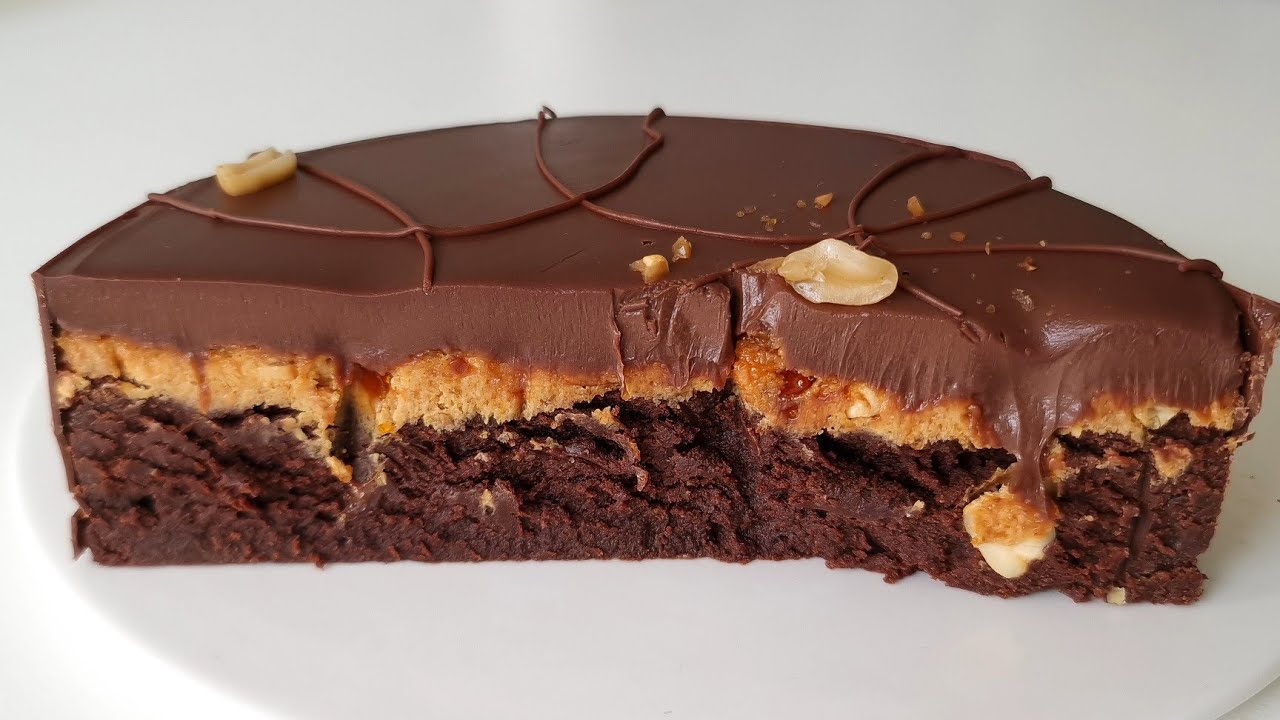 Brownie cacahuètes et double chocolat