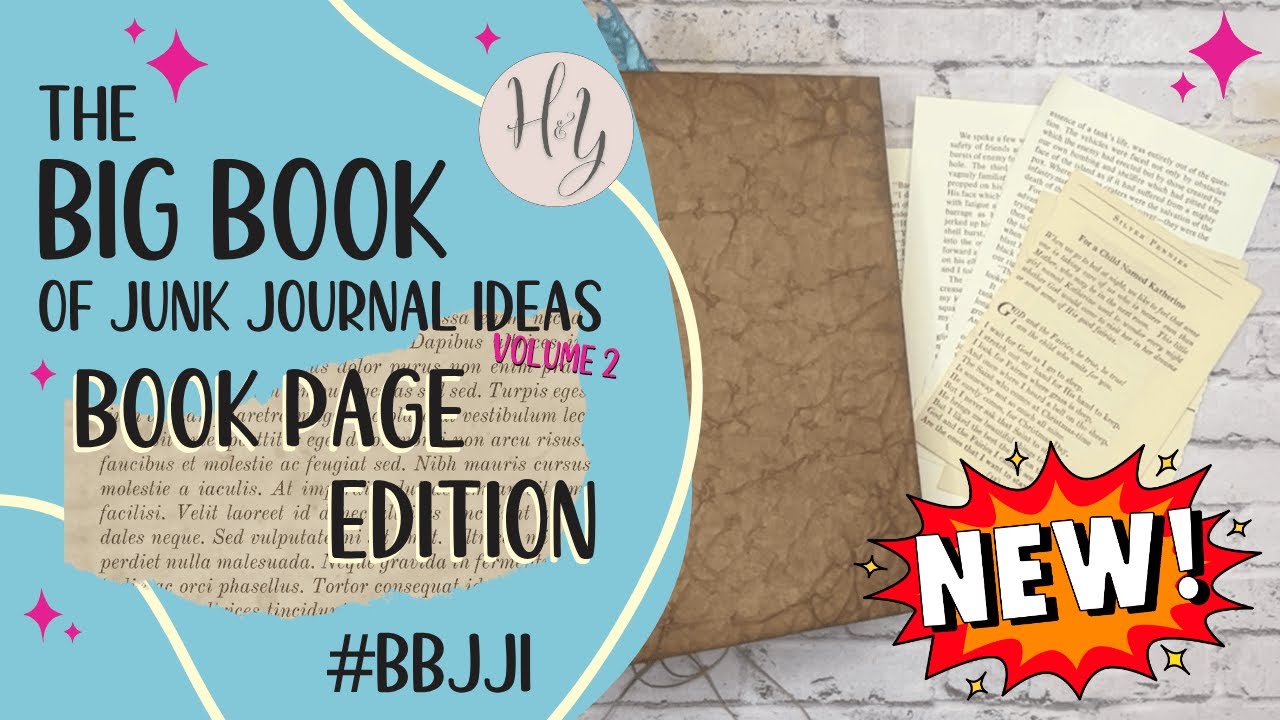 Green Crafting - Recycle Book Pages in Junk Journals