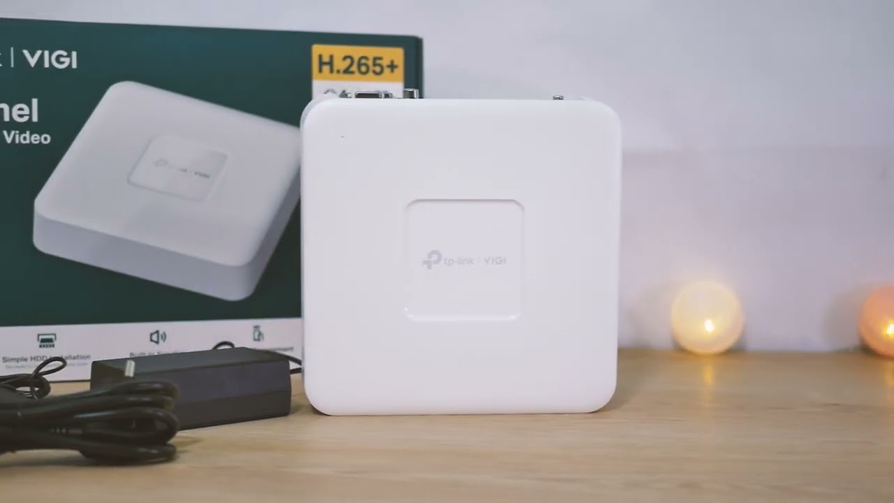 UNBOXING VIGI NVR 1104H-4P - sieciowy rejestrator wideo z zasilaniem PoE+
