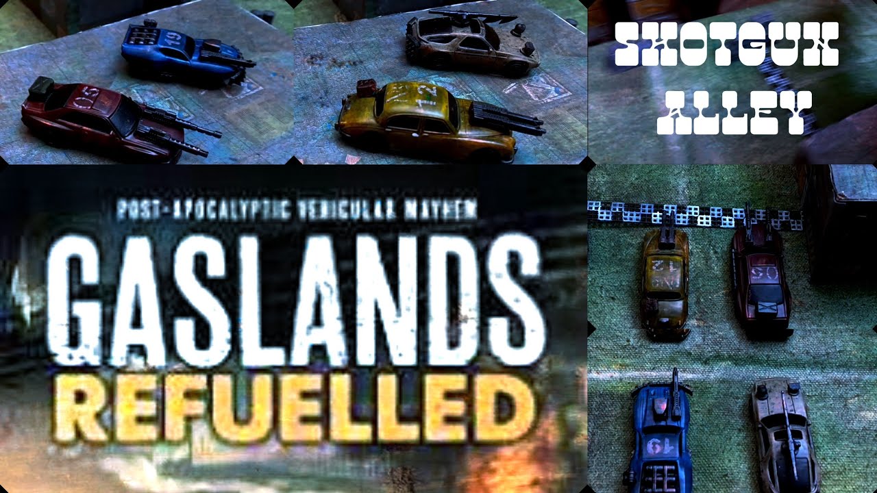 Gaslands Race Report ep.2: Shotgun Alley 