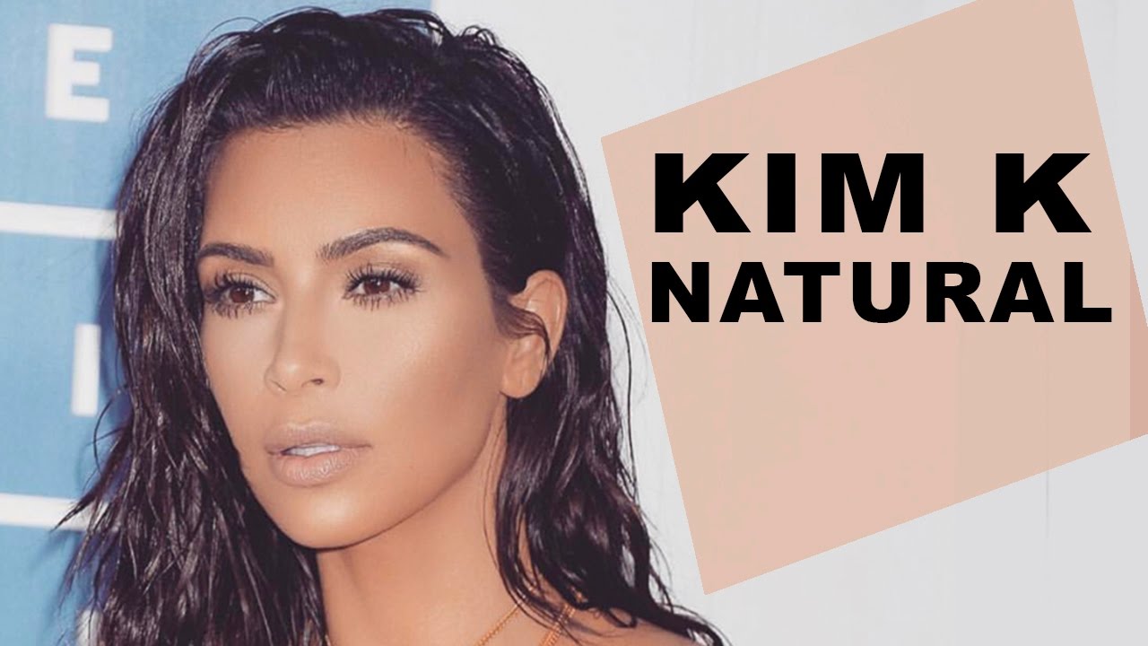 Natural Glowing Everyday Makeup | Kim Kardashian 2017 No-Makeup Makeup