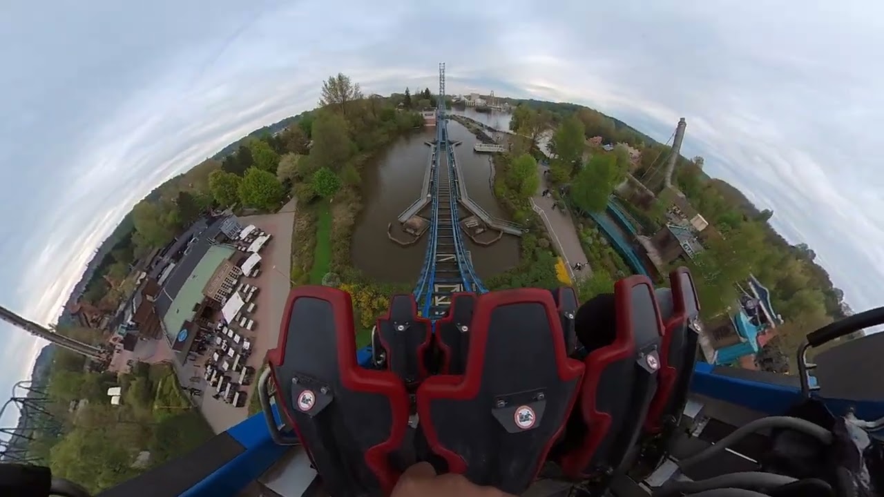 PULSAR LAST ROW !! ULTRALARGE VIEW !! (Walibi Belgium)
