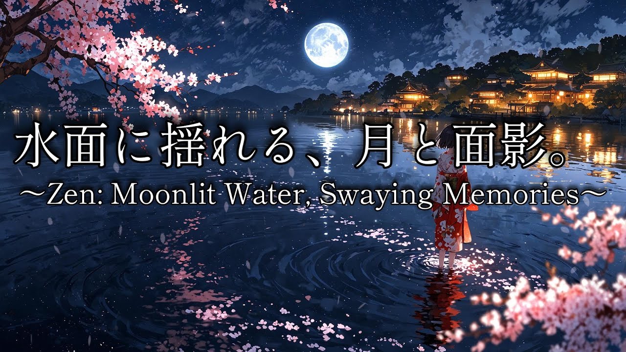 【禅 / Koto Music】眠れない夜の思索｜心に深く沁みる、月夜の琴とピアノ - Zen: Music for Thinking, Midnight Solitude