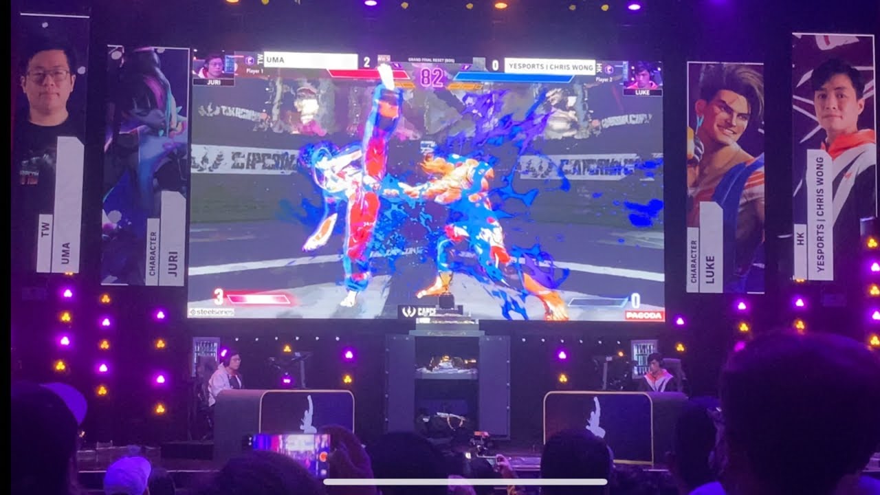 Crowd Reaction To Uma 1,000,000 Dollar Checkmate Moment At Capcom Cup X