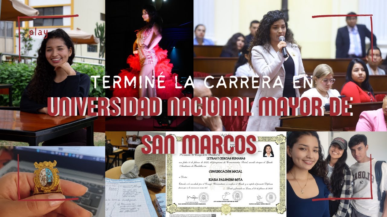 Última semana en San Marcos | amigos de la universidad,  prácticas preprofesionales, tesis y roomies