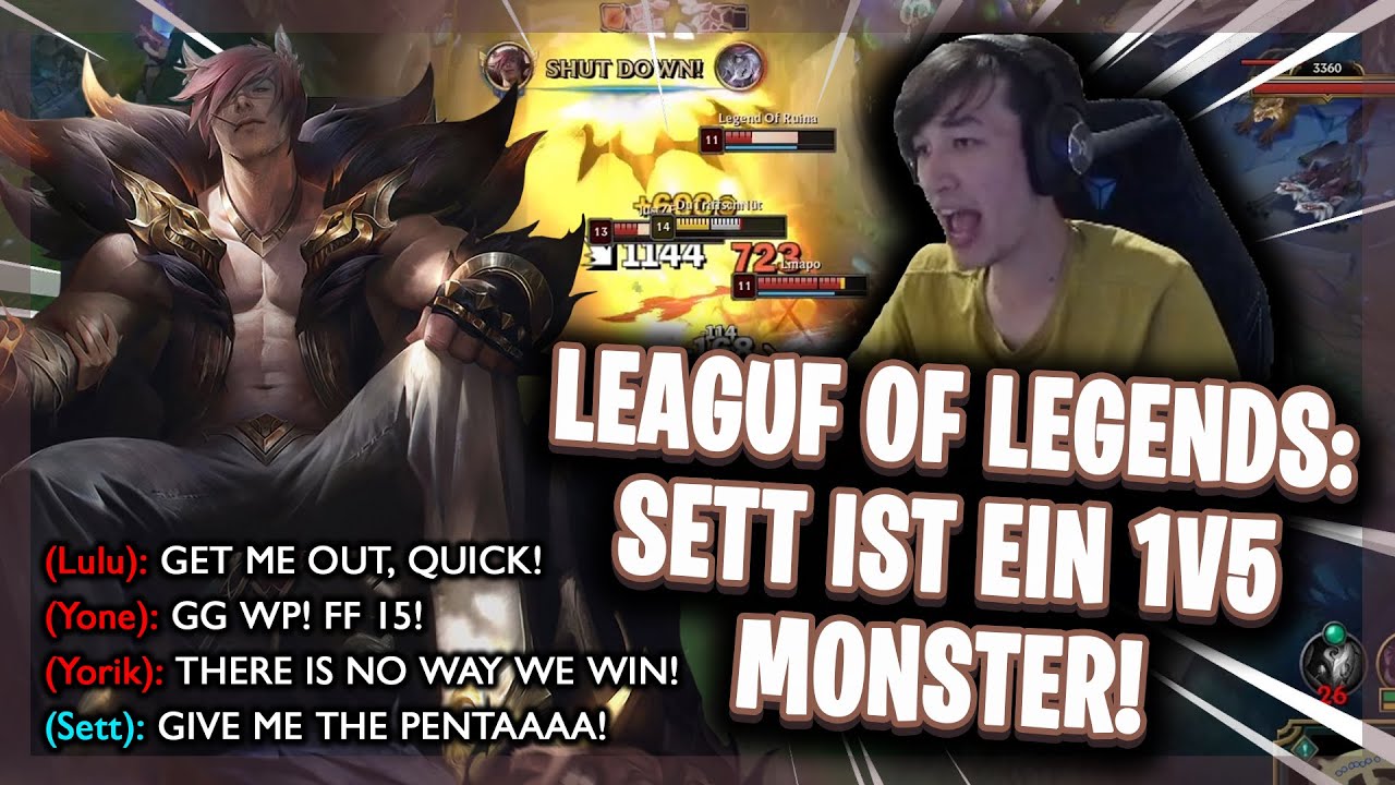 SETT IST EIN 1v5 MONSTER! 