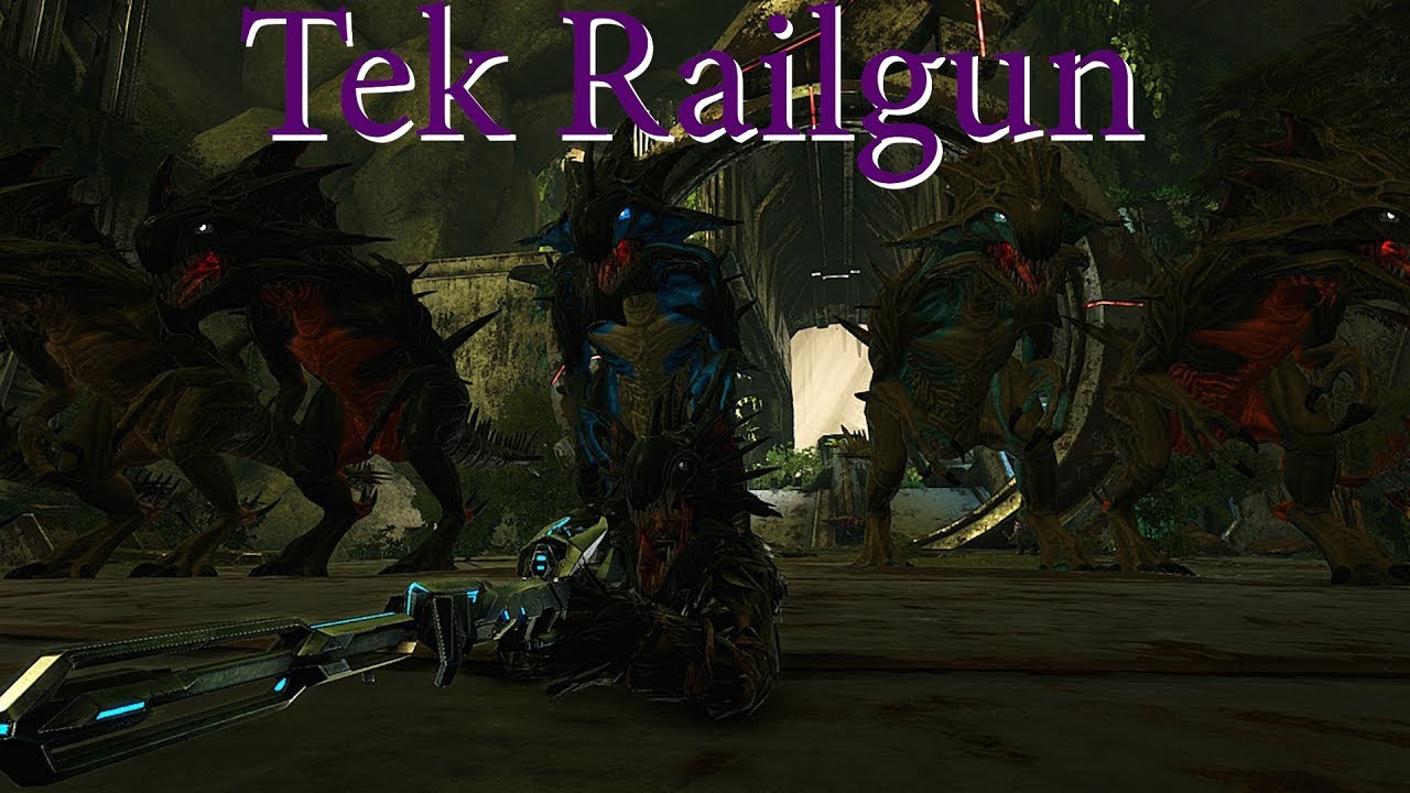Ark Aberration: Tek Railgun (Sniper) Testing! (Quick Overview Guide)