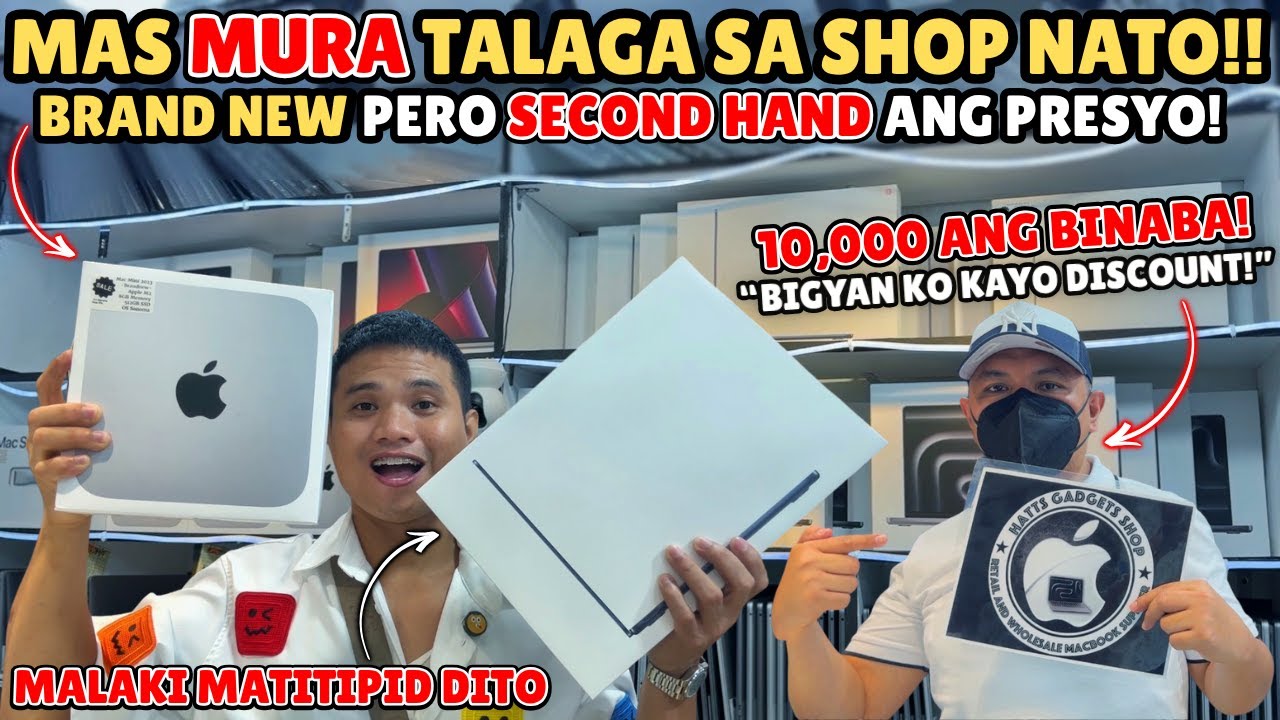 Grabe! Bumaba na presyo ng MacBook Brand new ! 😱 + Buying Tips and Discounts!