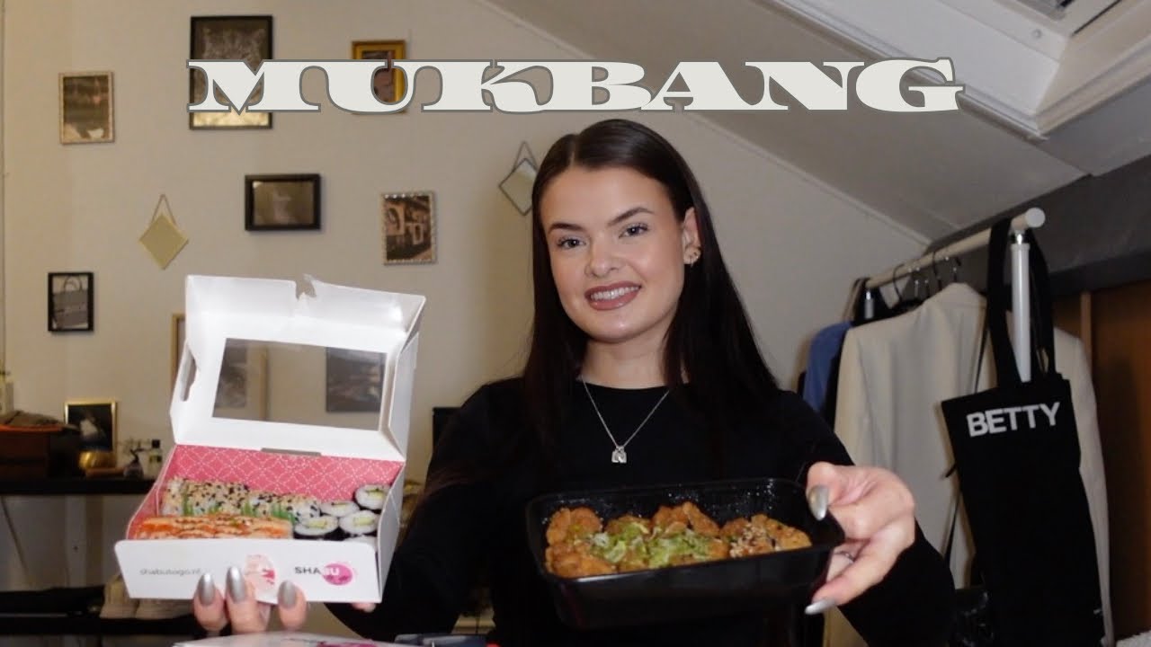 SUSHI MUKBANG | NADINE AMBER