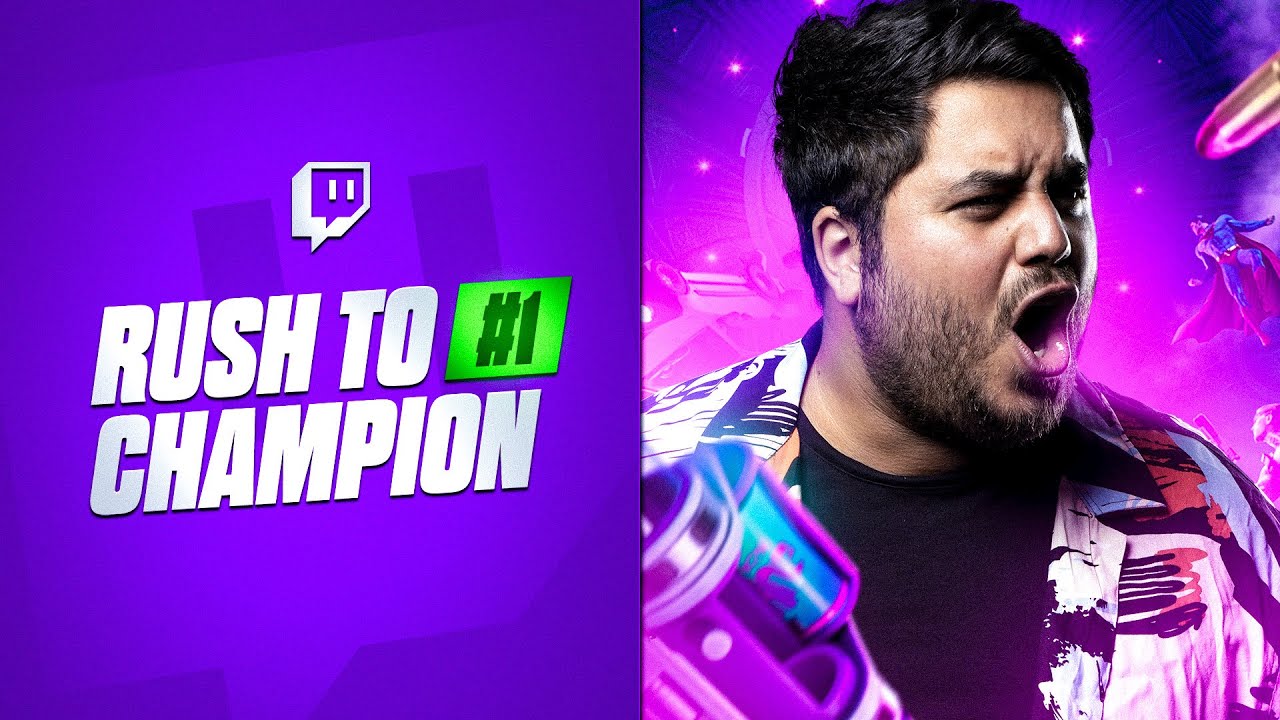 ON VISE LE CHAMPION SUR FORTNITE ! (Rush Champion #1) 🔥