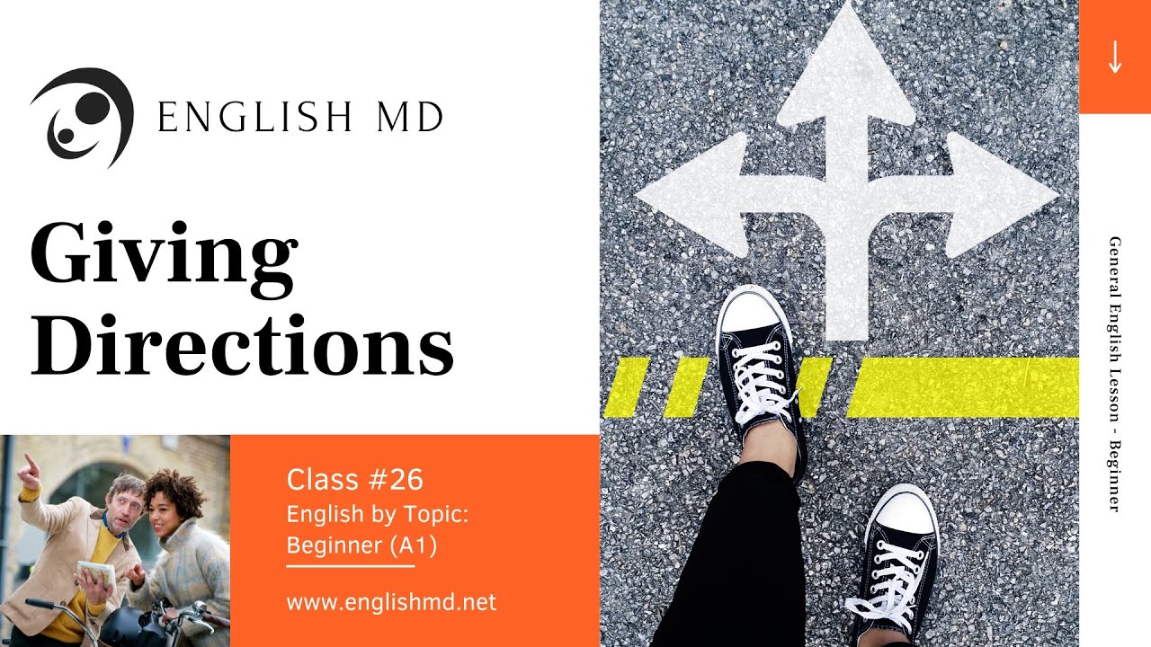 Giving Directions | Beginner English for ESL Adults & Teens (A1) | Review
