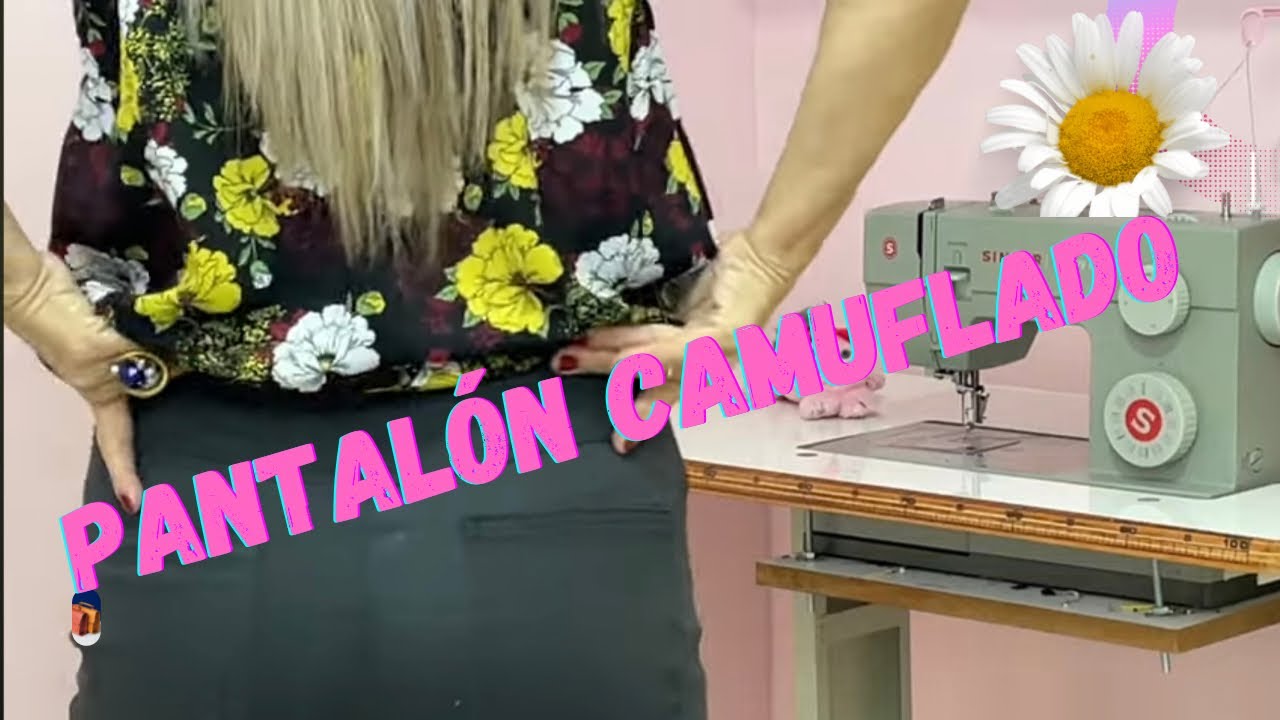 Omaira tv-DIY pantalón cargo-camuflado muy fácil-aprende modistería en un solo vistazo