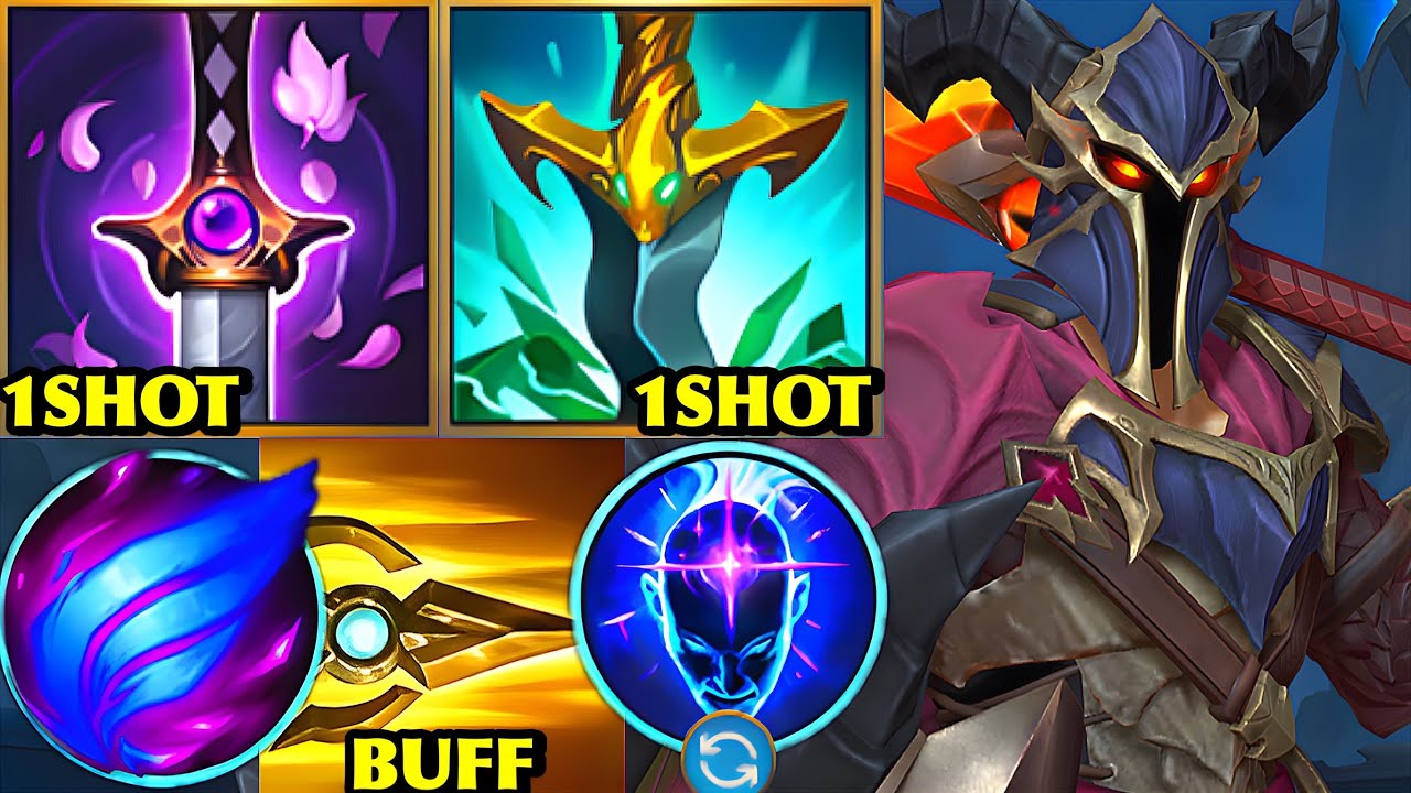 Wild Rift China Pantheon Jungle – BROKEN BUFF!? 24KILL ONE SHOT Phase Rush PANTHEON Build & Runes