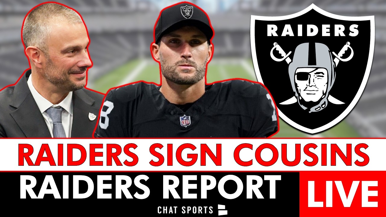 🚨BREAKING🚨: Las Vegas Raiders Sign Kirk Cousins | Instant Reaction