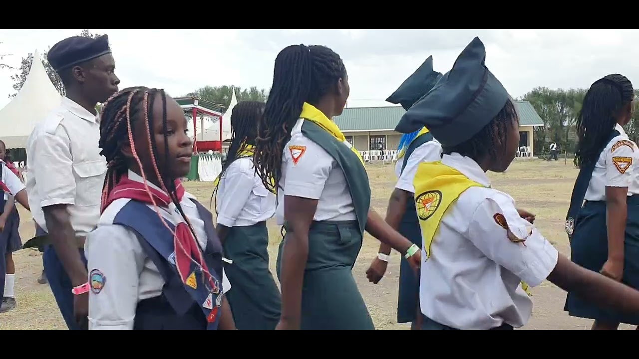 Latest 2024 Pathfinder Camporee Past March at Isinya