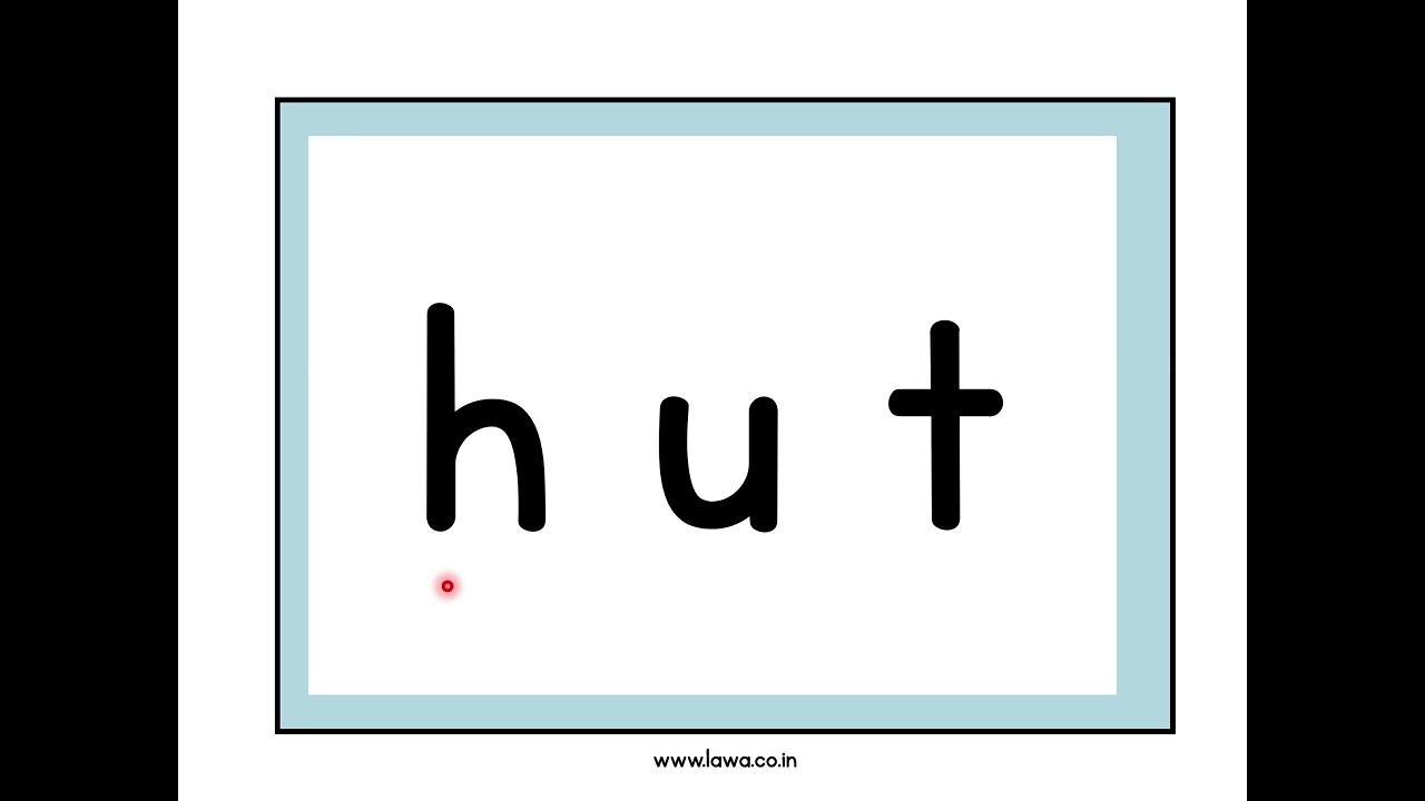 UT Word Family | CVC Words for Kids | Phonics Reading Practice
