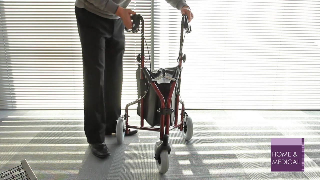 Z-Tec Ultra Lightweight Aluminium Triwalker