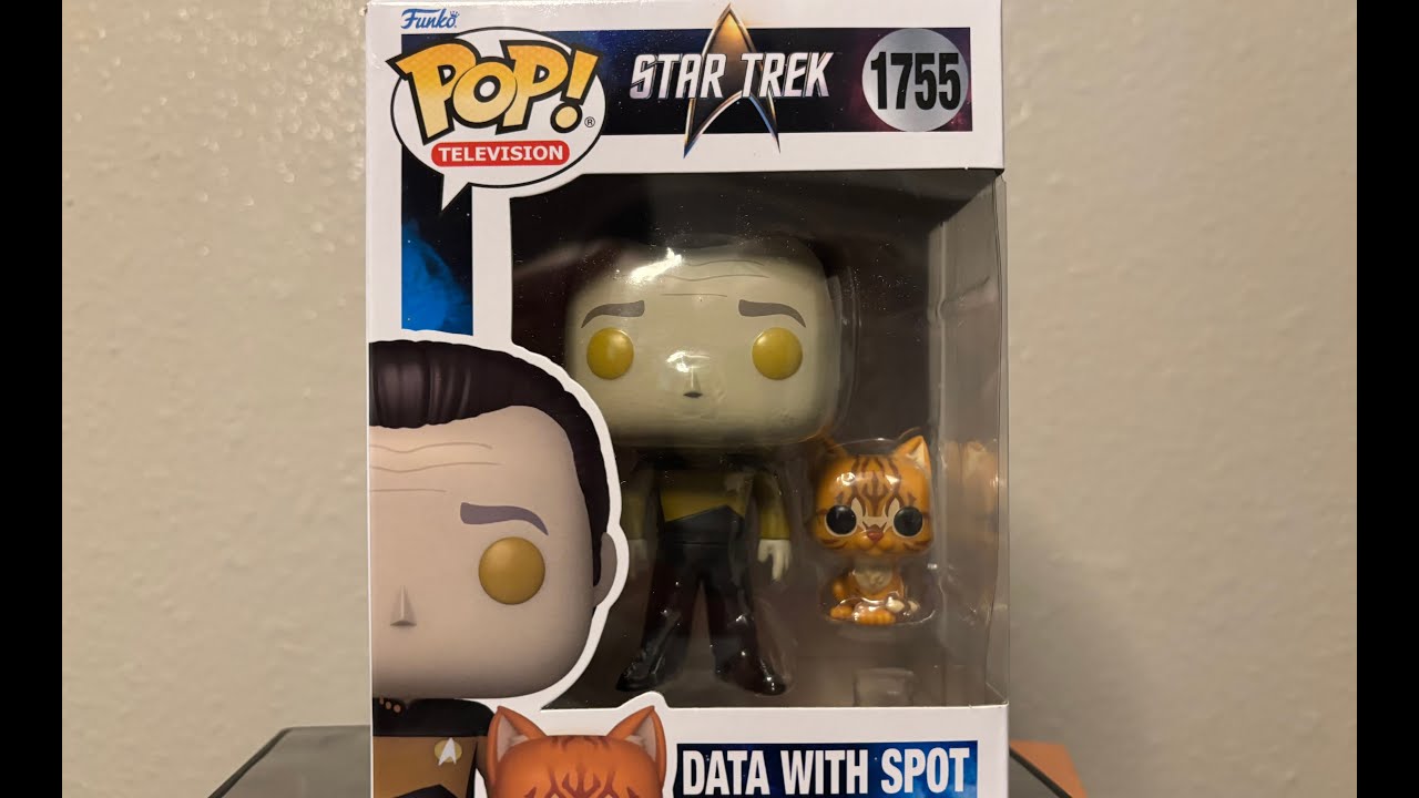 Funko Pop Data and Spot set 1755 unboxing